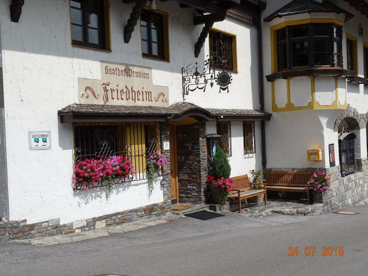 Hotel Garni Friedheim St. Anton am Arlberg Eksteriør bilde